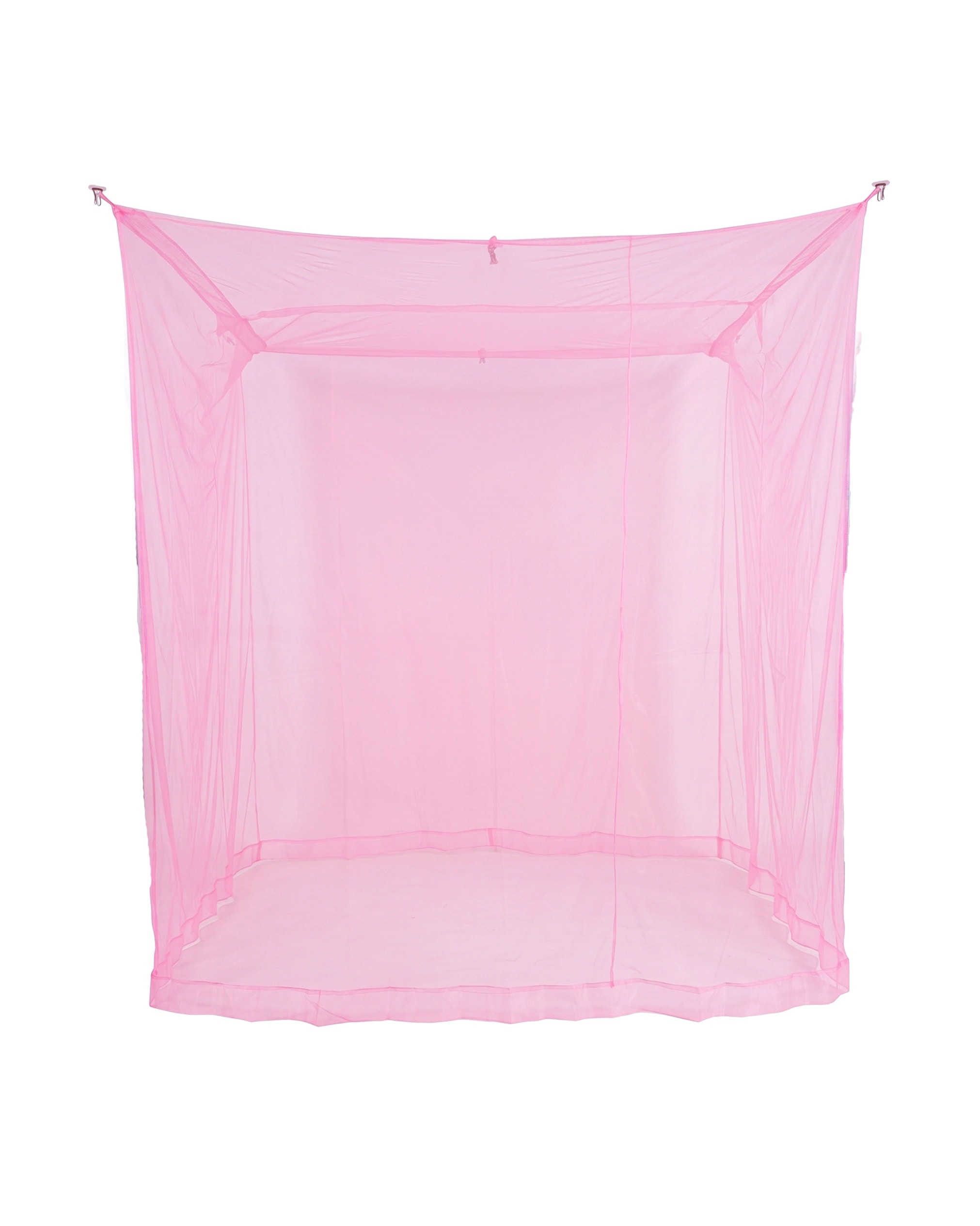 Handy Mosquito Net with a finer finish and denser mesh in a hook-and-hang design.