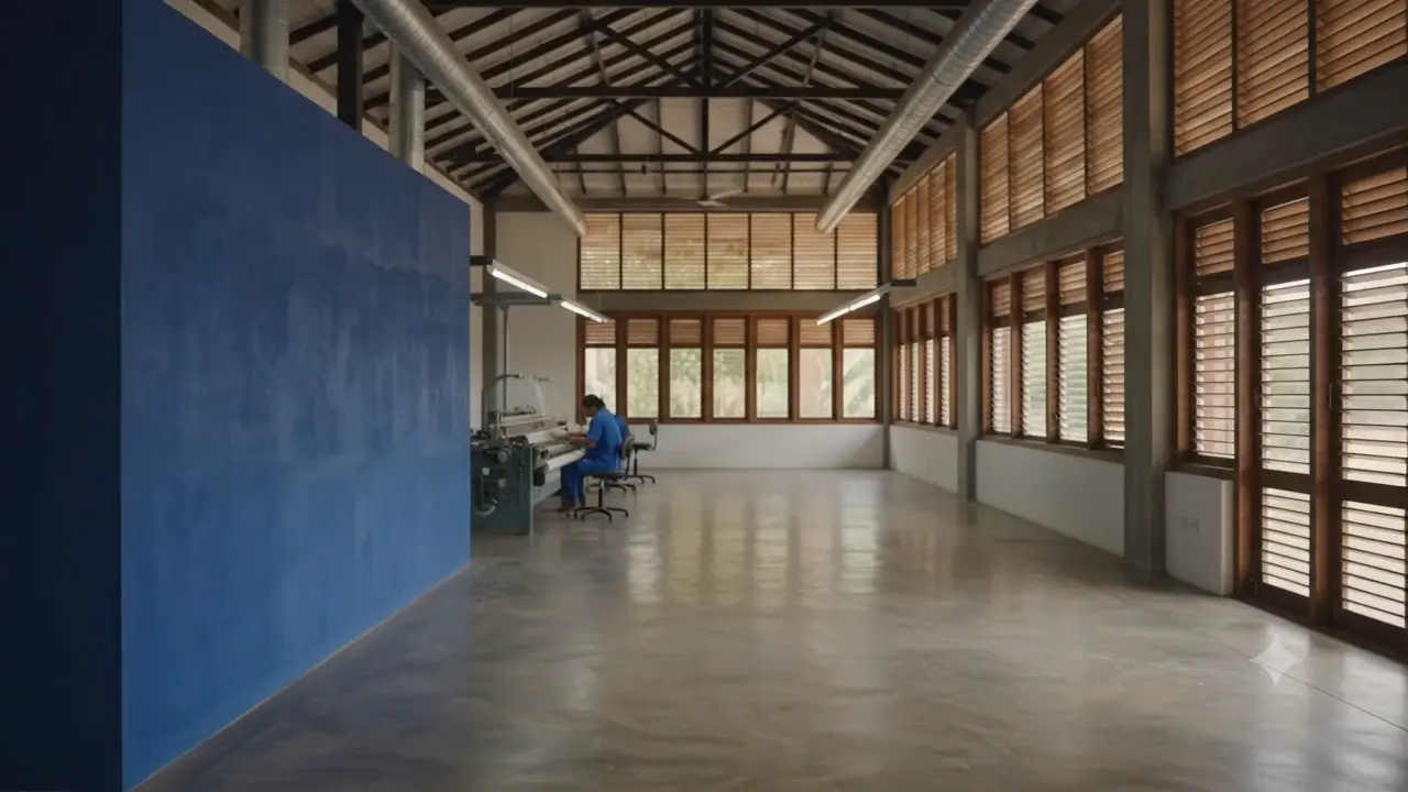The Hero Mosquito Nets workshop in Dickwella, Sri Lanka